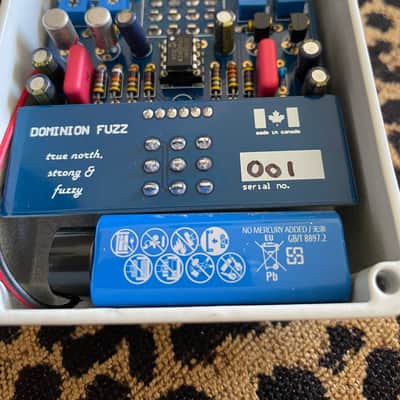 Dominion Electric Effects Co Dominion Fuzz SERIAL # 001 Germanium & Silicon FF image 2