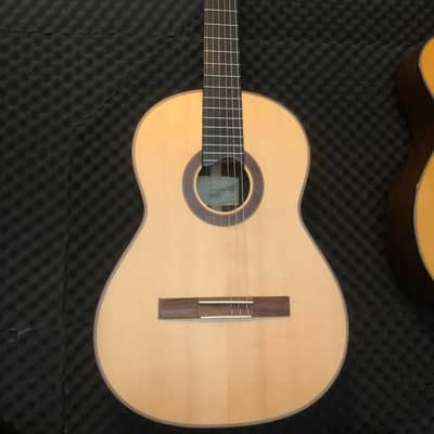 left handed, lefty Classical guitar, Hanika image 1