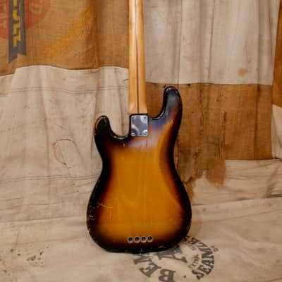 Fender Precision Bass 1957 - Sunburst image 9