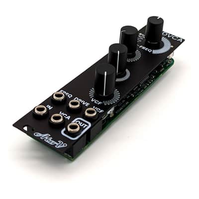 AtoV Project cDVCA Eurorack Waveshaper/VCA/VCF Module (Black) image 2