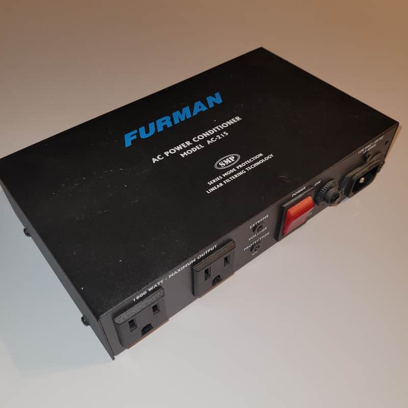 Furman AC-215 Compact Power Conditioner - With 3 Prong Cord image 1