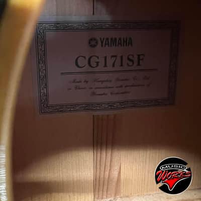 Yamaha   Cg171 Sf Flamenco Classical image 4