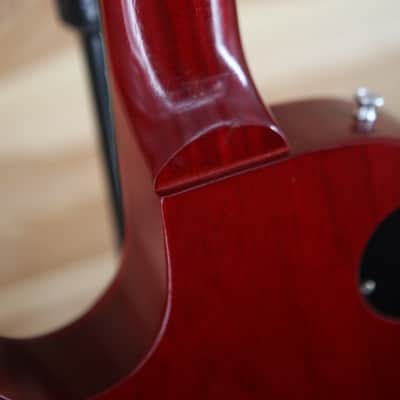 Gibson Les Paul Studio '50s Tribute with P90s 2011 - Worn Heritage Cherry Burst image 14