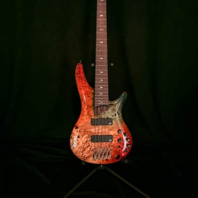 Ibanez SR1605DW-ASK Premium Soundgear Electric Bass Guitar Autumn Sunset Sky Gloss image 1