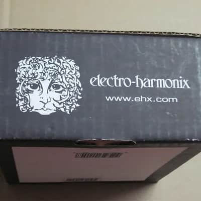 lightly handled - generally clean (some very lite cloudy surface scuffs / surface gray markings) Electro Harmonix EMPTY CARDBOARD BOX & original Owner's Instructions & warranty / registration paperwork ONLY for B9 Organ Machine pedal (NO: Pedal/Adapter) image 13