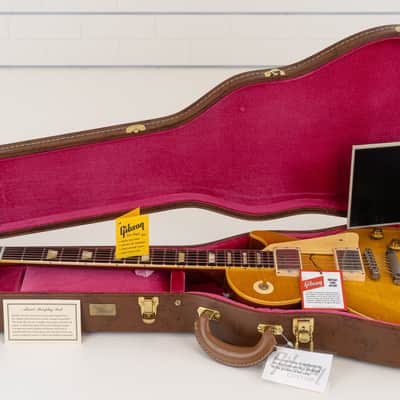 Gibson Custom Shop 1959 Les Paul Standard Reissue Murphy Lab Ultra Heavy Aged Electric Guitar, Rosewood Fingerboard, Lemon Burst image 3