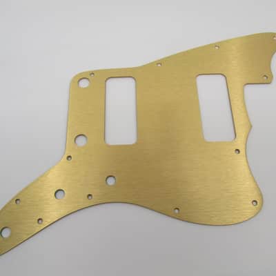 TG Jazzmaster - No Controls Upper USA/MIM - Gold Anodized, .063 thickness. image 1