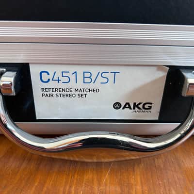AKG C 451 B Matched Stereo Pair set image 2