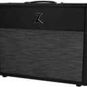 Dr. Z 2x12 Open Back Cab, Black, ZW Grille