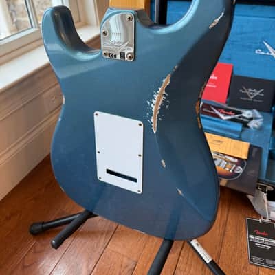 2026 Fender Custom Shop Stratocaster Pro W25 Relic - Aged Lake Placid Blue image 11