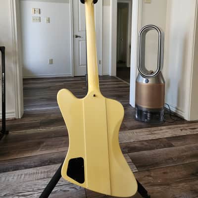 Gibson Firebird V 1990 - White - Originally Owned by Jeff Leary of the Butthole Surfers image 6