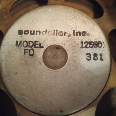 Vintage Argos WB-8D 1960's 8" Speaker Soundelier Model FD image 3