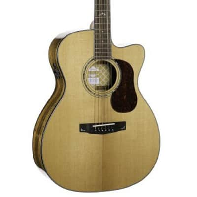 Cort GOLDOC6-BO Gold Series OC6 Bocote Acoustic Electric Guitar. Natural Glossy image 1