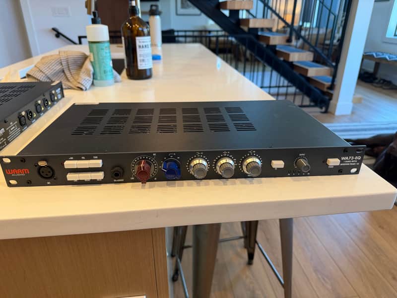 Warm Audio WA73-EQ 1-Channel British Microphone Preamp / EQ 2018 - Present - RAF Blue Gray image 1