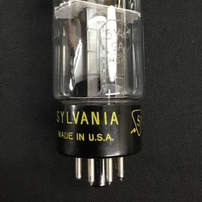 SYLVANIA 5Y4GA Black Plate RECTIFIER Power-Supply VACUUM TUBE Tested C.1842-D image 1