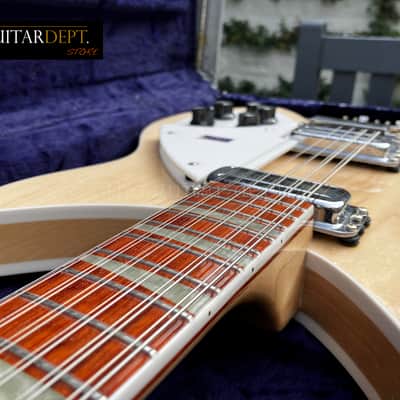 ♚ PRISTINE ♚RARE♚Vintage 1995 RICKENBACKER 360 V64 12 String ♚ MAPLEGLO ♚C63♚ TOASTERS♚30 Yrs! image 5