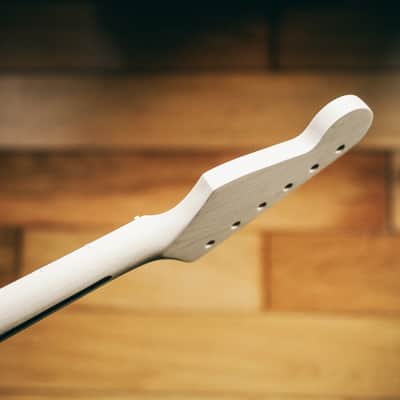 Stratocaster Neck – Maple | Unfinished | 21 Frets | Bone Nut imagen 5