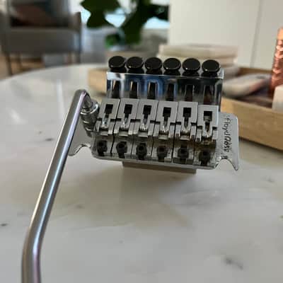 Floyd Rose Original Tremolo Bridge System with R2 Nut 42mm Block - Chrome - Germany image 3