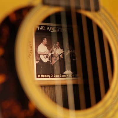Martin 00-21 Kingston Trio #46 of 100 One of One Left Handed Model image 4