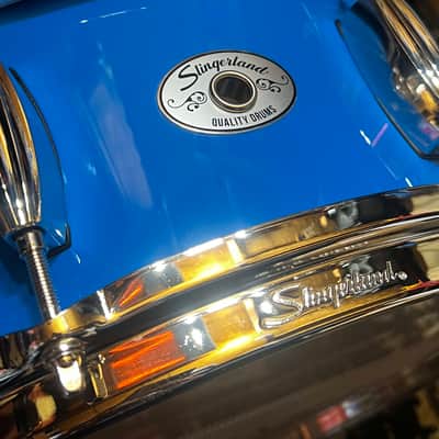Slingerland 5.5" x 14" Studio King Snare Drum - Lunar Blue Lacquer image 2