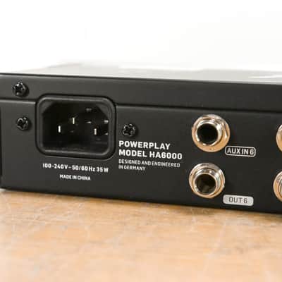Behringer POWERPLAY HA6000 6-CH Headphone Mixing/Distribution Amplifier CG012G4 image 11
