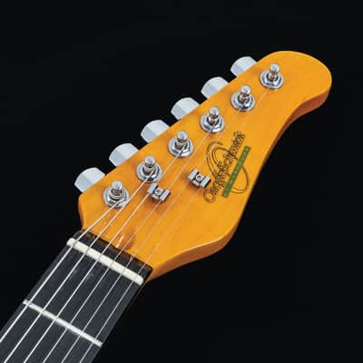 Oscar Schmidt OS-300-NH Double Cutaway Solid Body Maple Neck 6-String Electric Guitar image 3