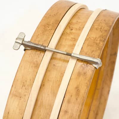 J.W. Jenkins Sons Music Co. 3x15.5-inch Solid 1-ply Maple Snare Drum, 1920s image 11