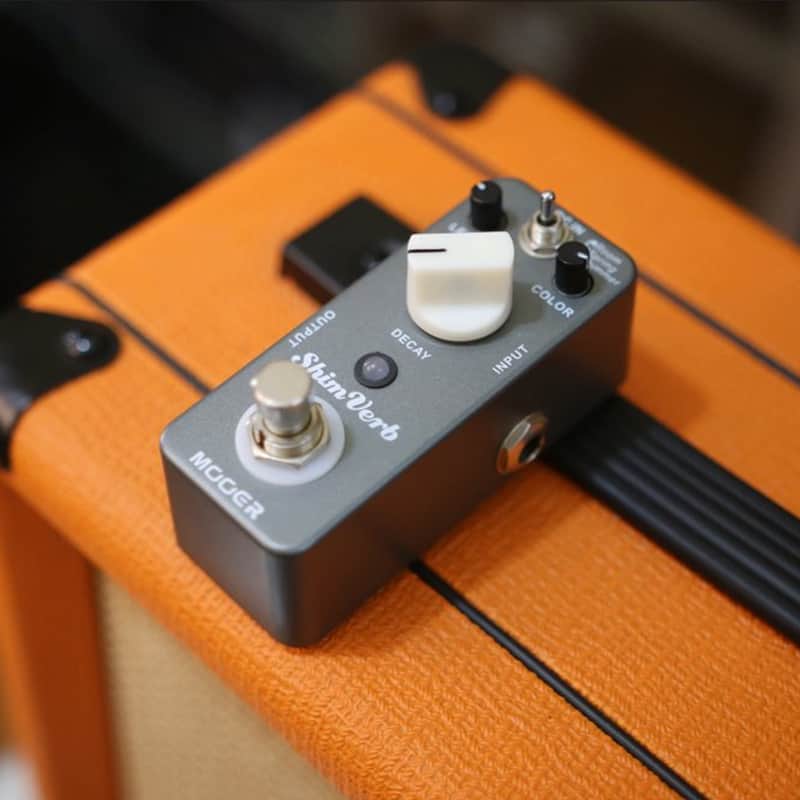 MOOER Shim Verb Digital Reverb Guitar Effect Pedal Room / Spring / Shimmer image 1