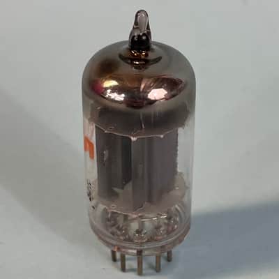 1970s RCA 5963 12AU7WA Vintage Long Plate Halo Getter Preamp Tube! T208 image 3