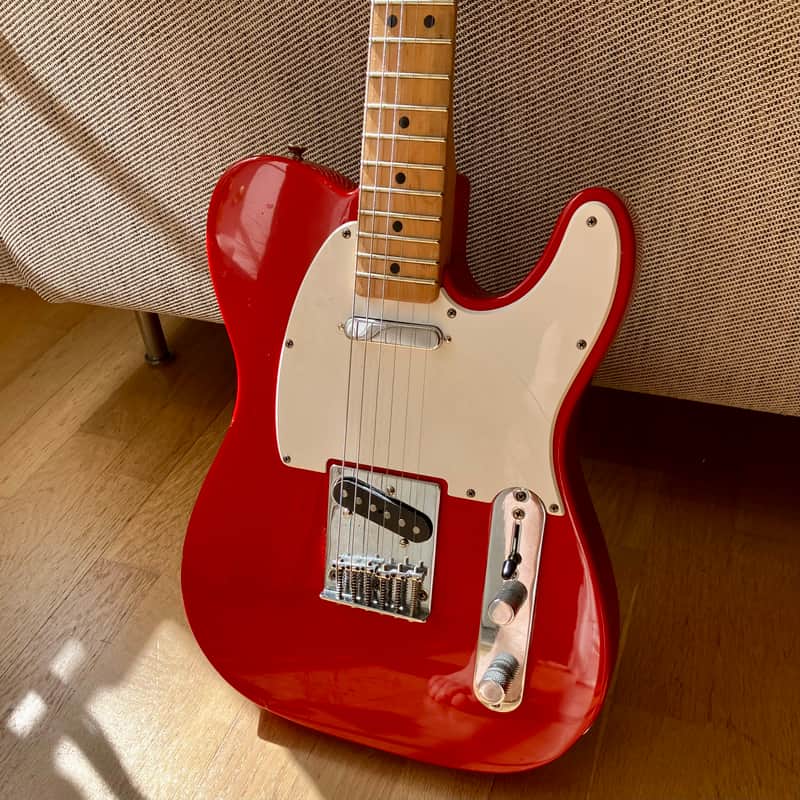 Fender Standard Telecaster 1995 Red - Top Load Bridge - Custom Shop 51 Nocaster Pickups