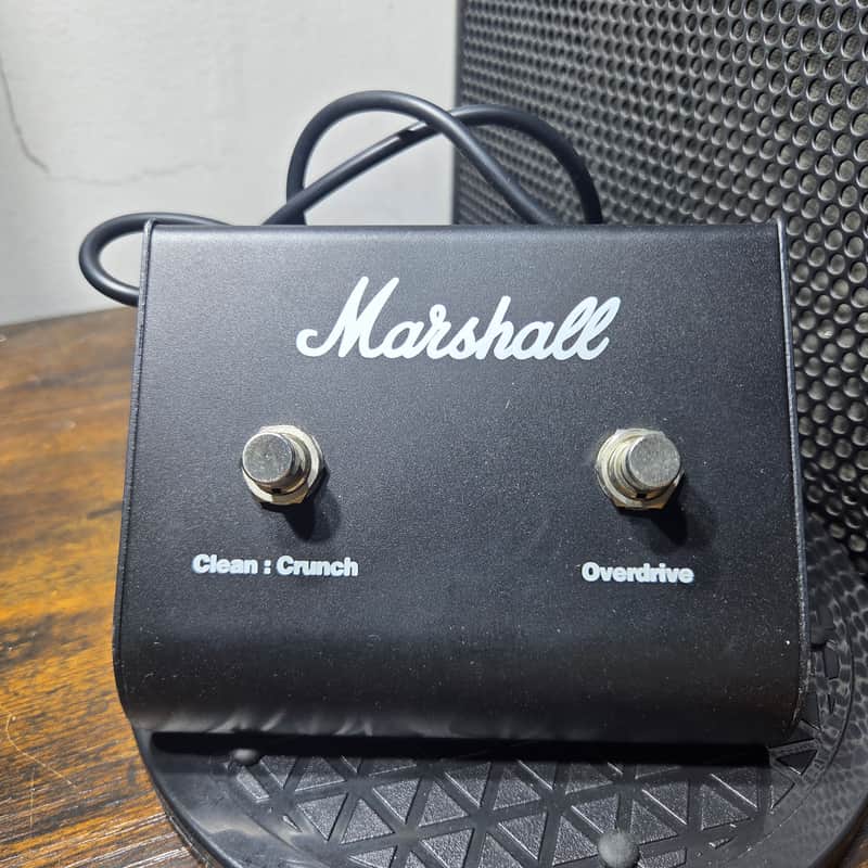 New Marshall PEDL-90010 2-Button FX Amp Footswitch 2010s - Black image 1