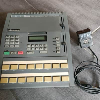 Alesis HR-16 High Sample Rate 16-Bit Drum Machine 1980s - Gray image 8