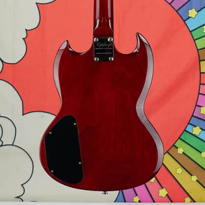 Epiphone EB-0 Series EBG0CHCH1 Electric Bass, Cherry Finish image 6