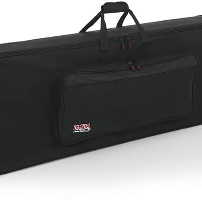 Gator EPS Foam Lightweight Case with Wheels for 76-Note Keyboards GK-76 image 1