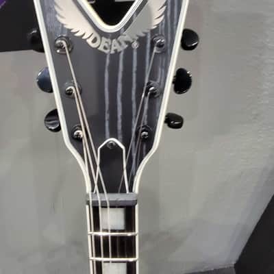Dean Custom Run #16 Electric ML Guitar, Sandblasted Grey, (#40) DCR ML ET FL SBG image 4