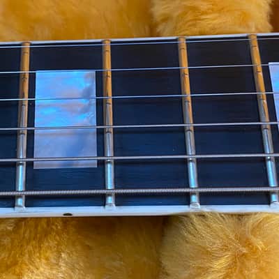 Gibson Custom Shop M2M Les Paul Custom Raw Natural Top "Mick Ronson" image 10