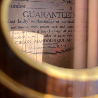 1923 Gibson A model Snakehead Mandolin w/ original case Lloyd Loar era image 11