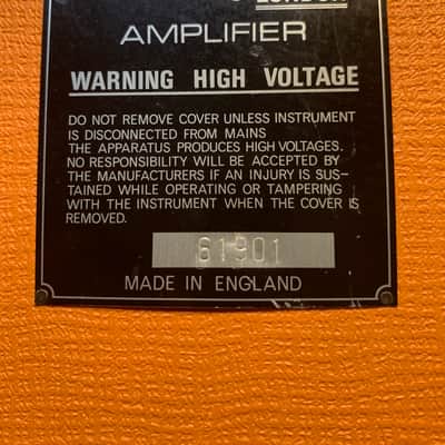 RARE!!!! 1976 Orange Reverb unit image 4