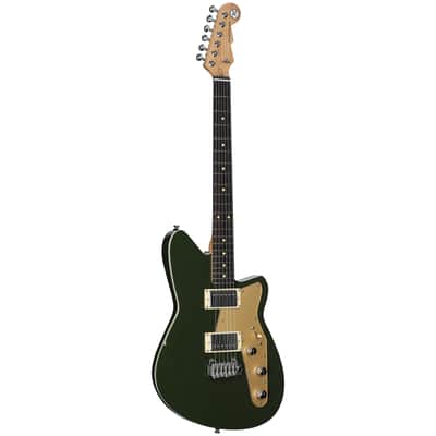 Reverend Jetstream HB Electric Guitar, Army Green, Open Box (Very Good) image 2