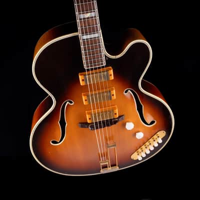 Pre-Owned 1951 Epiphone Zephyr Emperor Regent Hollowbody Sunburst image 3