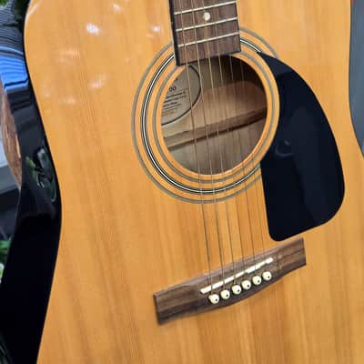Fender FA-100 Spruce/Basswood Dreadnought 2010s Acoustic Guitar - Natural image 3