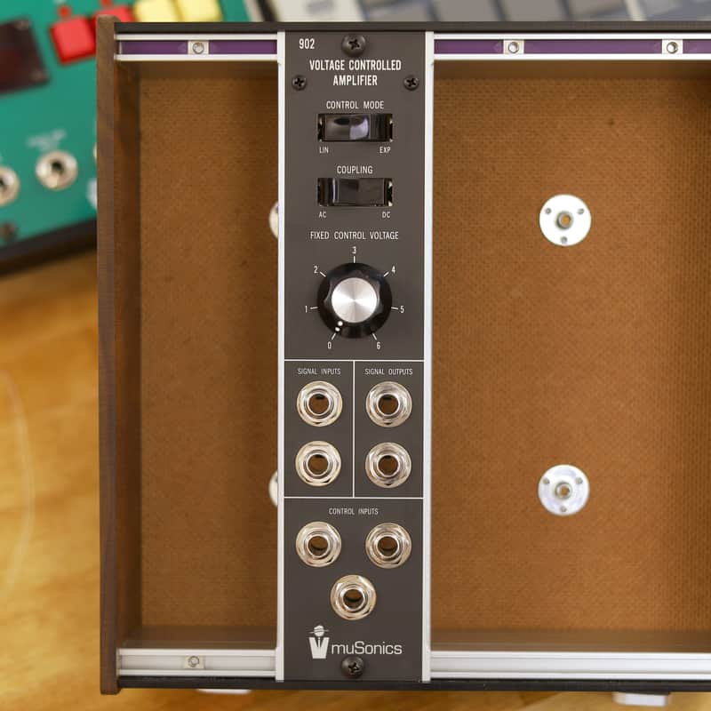 STG Soundlabs muSonics 902 Voltage Controlled Amplifier - Moog format module image 1