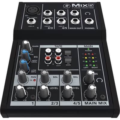 Mackie Mix5 5 Channel Compact Mixer image 1
