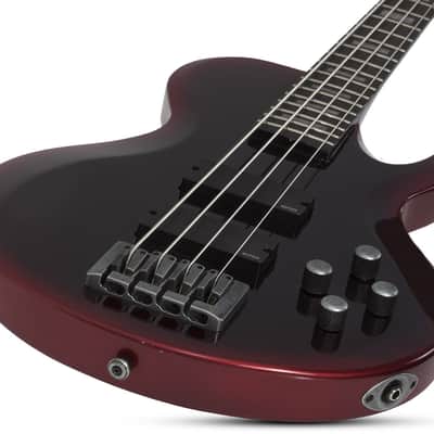 Schecter Nadja Peulen NP-4 - Red Syren (2292) image 5