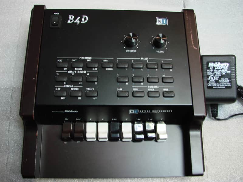 NI Native Instruments B4D VST Controller w/power supply image 1
