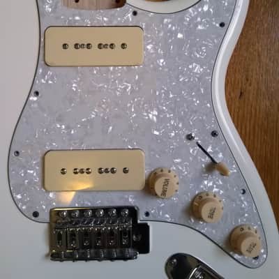 Fender Stratocaster body with P90 pickups image 2