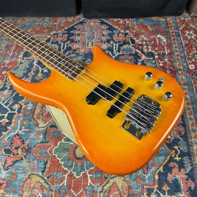 1980's Louis Johnson Trekker Bass USA by Dave Bunker Sunrise Burst image 7