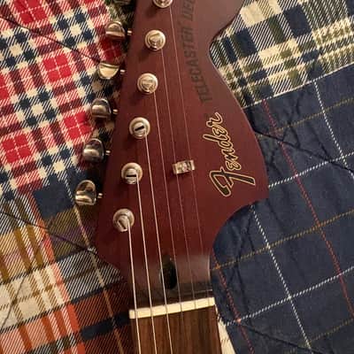 READ Fender Japan 2024 Mahogany Telecaster Deluxe Limited Edition CuNiFe image 12
