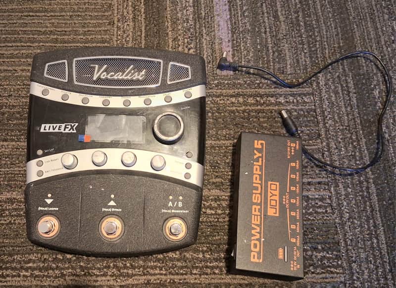 DigiTech Vocalist LiveFX pedal 2019 - Present - Black image 1