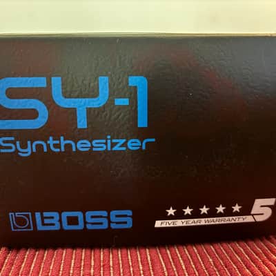Boss SY-1 Synthesizer 2019 - Present - Blue image 4